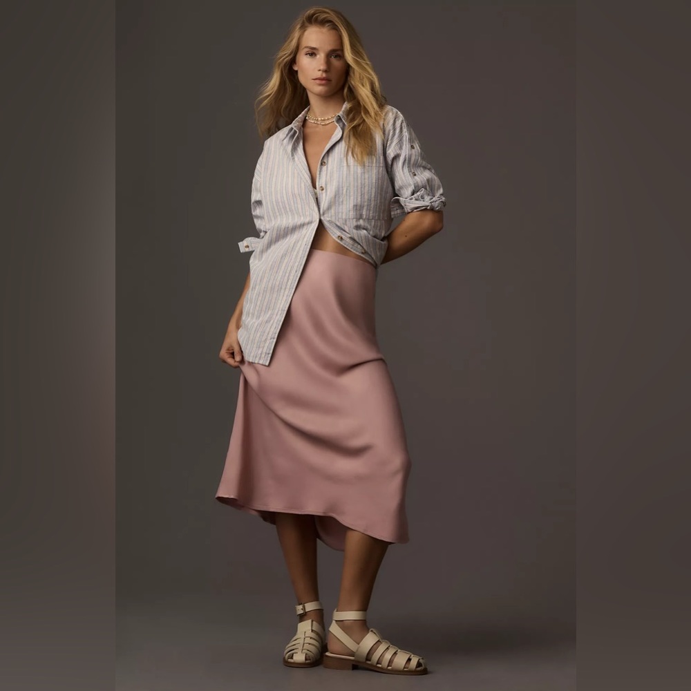 NWT The Tilda Slip Skirt Anthropologie